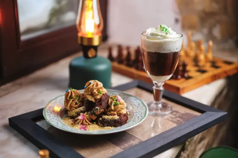 Десерт-мишка и кофе с тапиокой. Появились первые сеты к Gastrofest.Кофе в Гродно