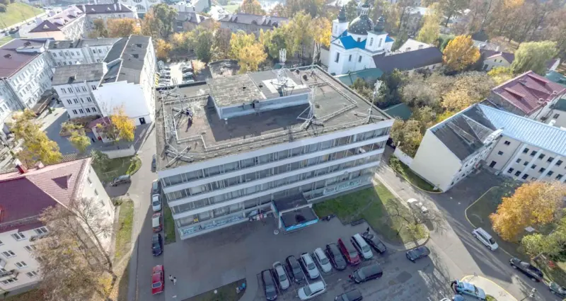 Семашко прислушался к гродненцам и архитекторам? Появилась новая концепция реконструкции Дома быта Дом быта в Гродно до реконструкции