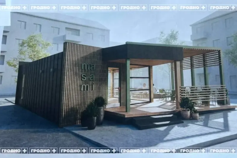 В Гродно появится еще одна кофейня. Горожане недовольны — она закроет вид из другого заведения 