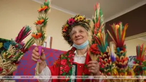 Вербное воскресенье в Гродно: споры из-за цен на веточки и добрые дела 