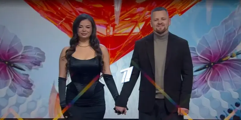 Олег Тарасенко и невеста Анастасия. Скриншот Hrodna.life