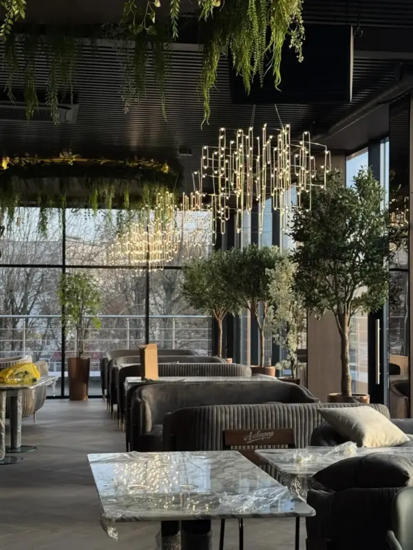 В Лиде откроется ресторан с панорамным видом на город и мраморной барной стойкой