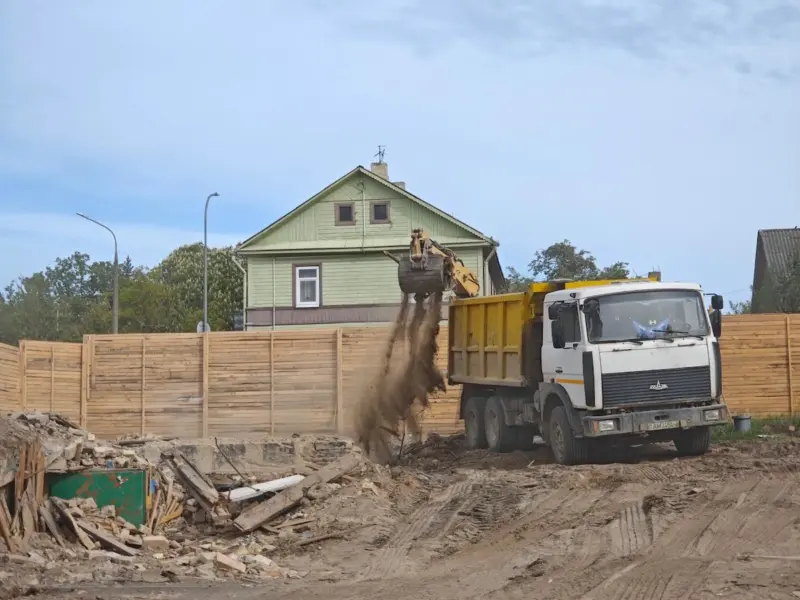 В Гродно «отреставрировали» еще один дом - снесли его 