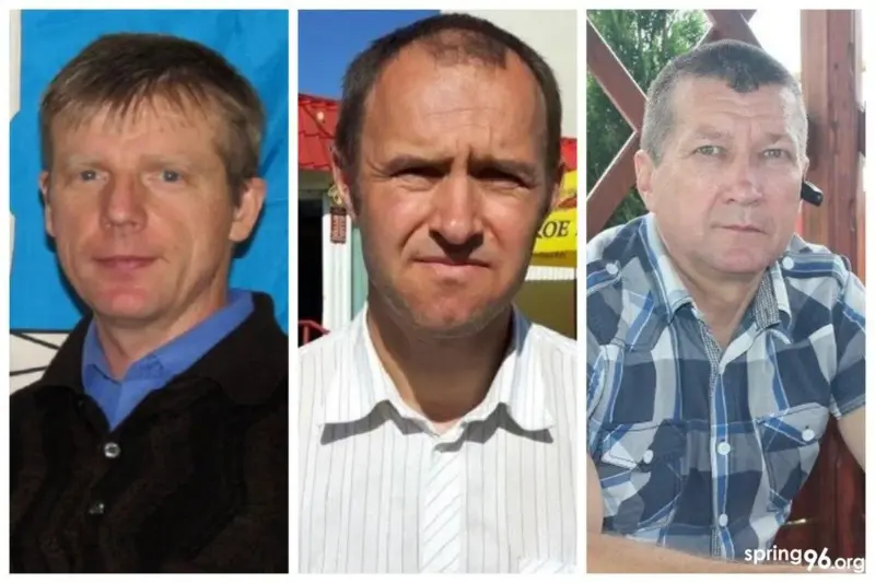 Сразу трех активистов задержали в Слониме: о них нет информации Задержанные активисты. Фото: "Вясна"