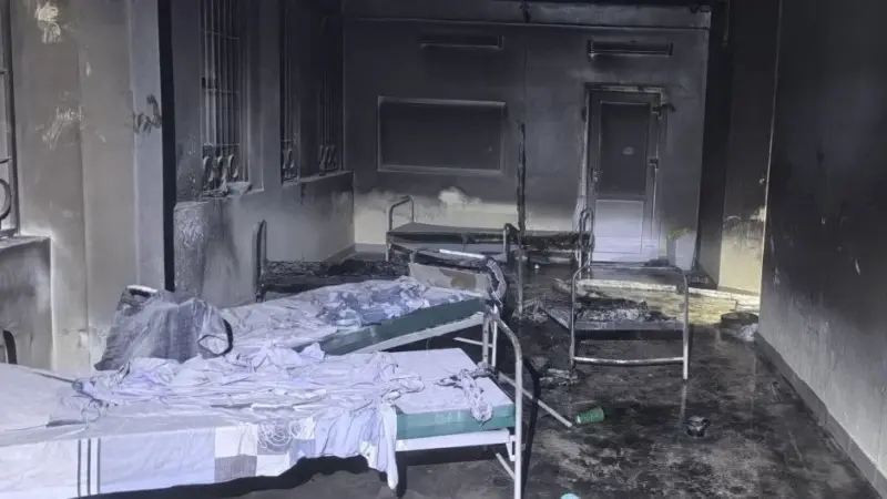 В Гродно горела больница: пострадали шесть человек, ситуацию контролирует Минздрав и местные власти
