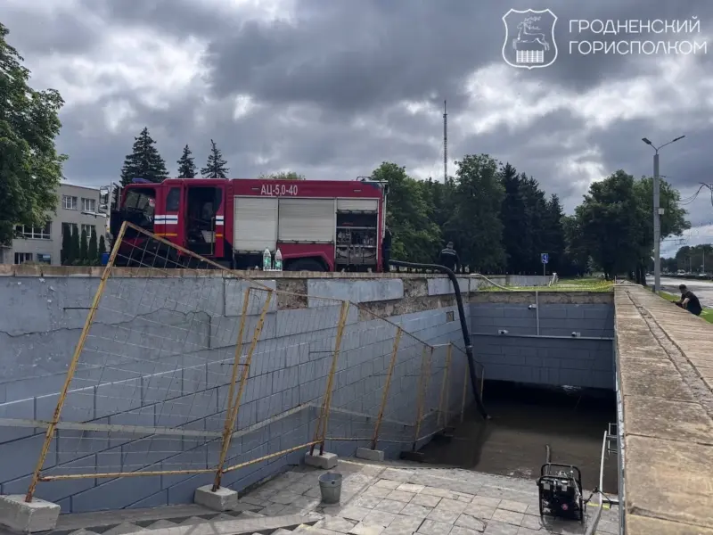 «Гродно поплыл». Получасовой ливень стал причиной самого большого за последние годы потопа в городе