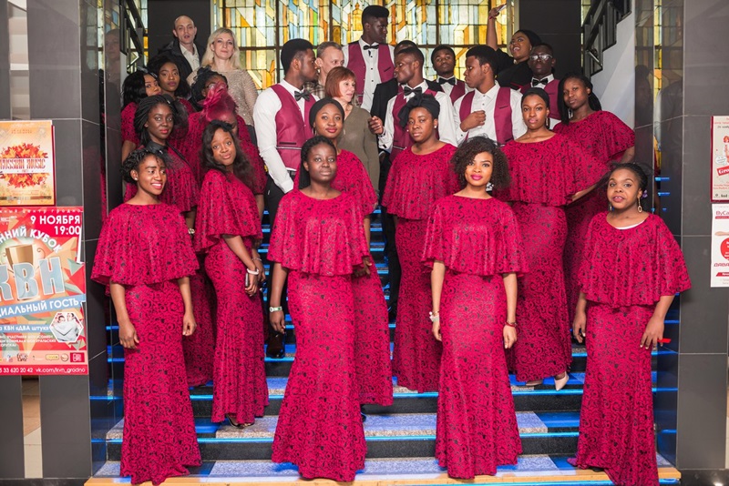 У Моладзевым цэнтры "Гродна" прайшоў фестываль царкоўных спеваў сярод афрыканскіх студэнтаў У Моладзевым цэнтры "Гродна" прайшоў фестываль царкоўных спеваў сярод афрыканскіх студэнтаў