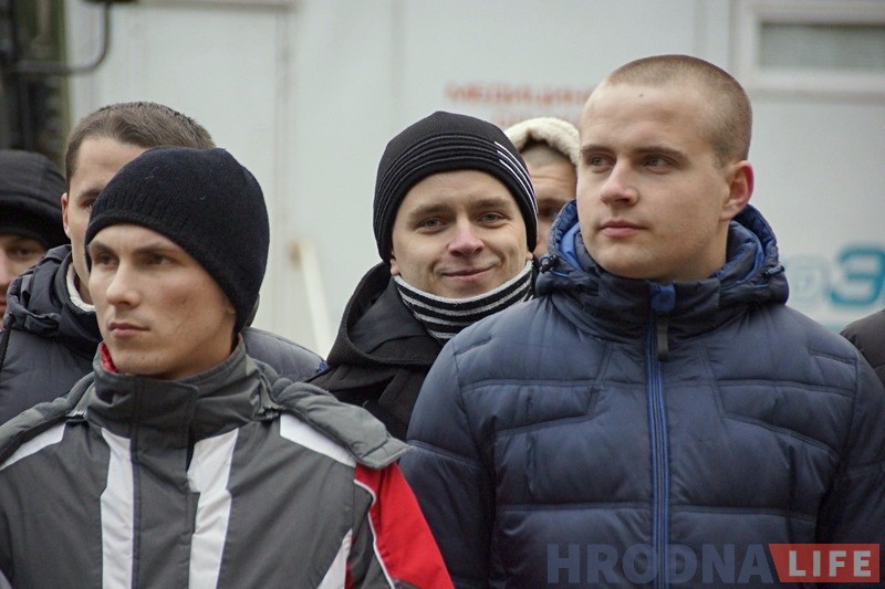 Восеньскі прызыў: служыць пайшлі гродзенцы ад 18 да 26 гадоў Восеньскі прызыў: служыць пайшлі гродзенцы ад 18 да 26 гадоў