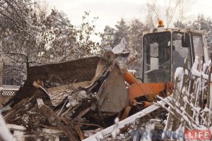 Карцінкі з Фолюша: дачы зносяць, шчэпкі ляцяць