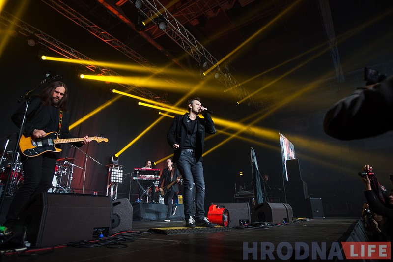 Фотарэпартаж: "Океан Ельзи" выступіў у Гродне з альбомам "Без меж" Фотарэпартаж: "Океан Ельзи" выступіў у Гродне з альбомам "Без меж"