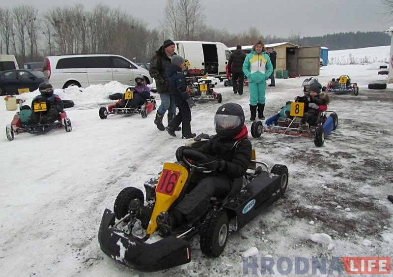 Аматары картынгу ў Гродне адкрылі зімовы сезон Аматары картынгу ў Гродне адкрылі зімовы сезон