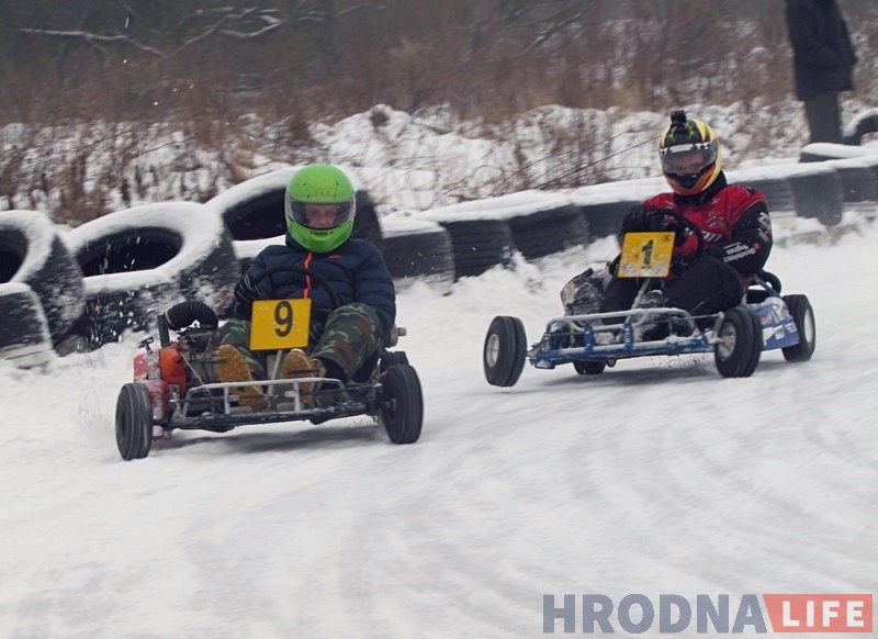 Аматары картынгу ў Гродне адкрылі зімовы сезон Аматары картынгу ў Гродне адкрылі зімовы сезон