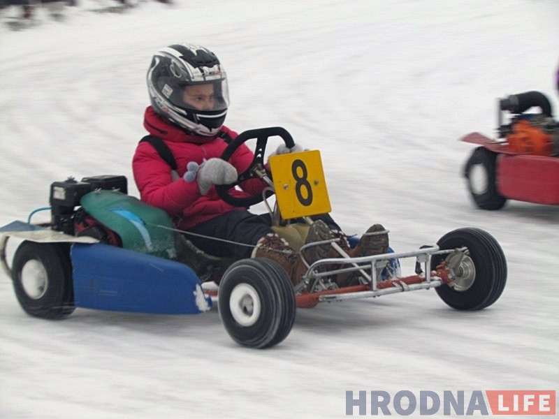 Аматары картынгу ў Гродне адкрылі зімовы сезон Аматары картынгу ў Гродне адкрылі зімовы сезон
