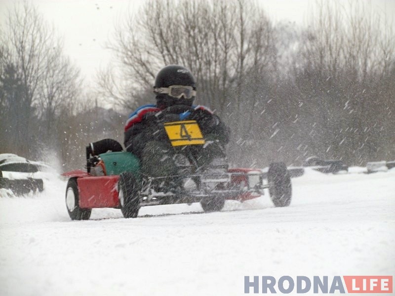 Аматары картынгу ў Гродне адкрылі зімовы сезон Аматары картынгу ў Гродне адкрылі зімовы сезон