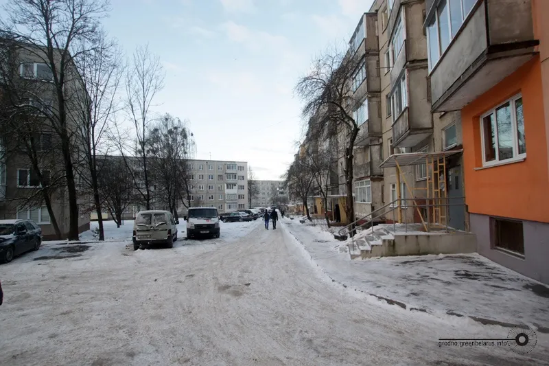 Вуліца Дамброўскага. Фота: Зялёны партал