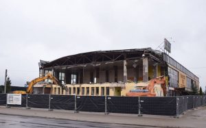 У Беластоку пачалі руйнаванне старога аўтавакзала