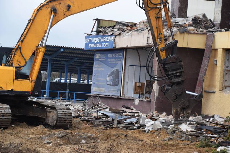 У Беластоку пачалі руйнаванне старога аўтавакзала У Беластоку пачалі руйнаванне старога аўтавакзала