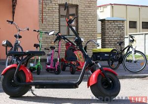 У Гродне з'явіўся новы велапракат з электрасамакатамі У Гродне з'явіўся новы велапракат з электрасамакатамі