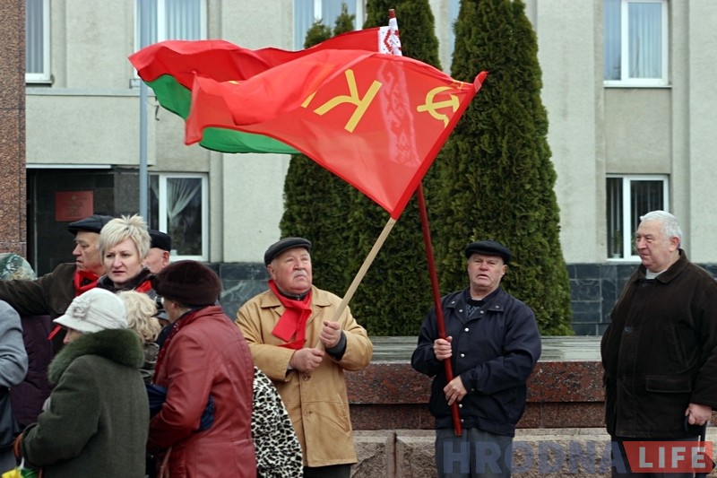Гродзенскія камуністы адзначылі дзень нараджэння Ленiна