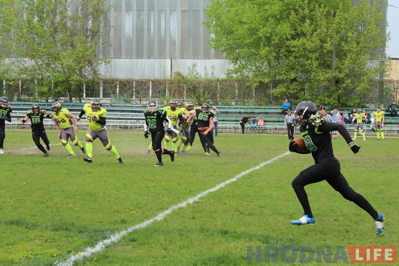 Гродзенскія “Варвары” саступілі кіеўскім “Паўстанцам”