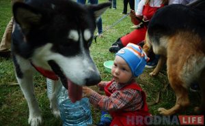 “Карыстайцеся, гэта для вас!” На Вішняўцы адсвяткавалі адкрыццё пляцоўкі для сабак