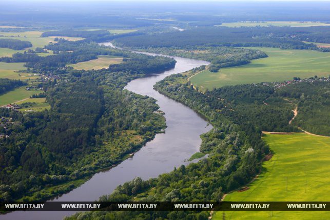 Фотарэпартаж: Гродзеншчына з вышыні птушынага палёту