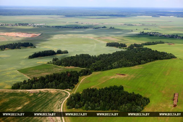 Фотарэпартаж: Гродзеншчына з вышыні птушынага палёту