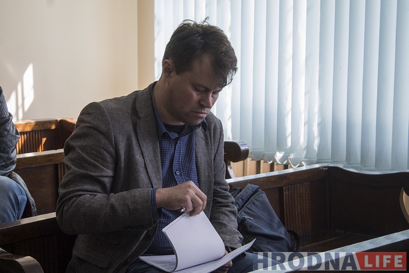 Гродзенец супраць гродзенскага тэлебачання: грамадскі актывіст Вадзім Саранчукоў абараняе годнасць у судзе