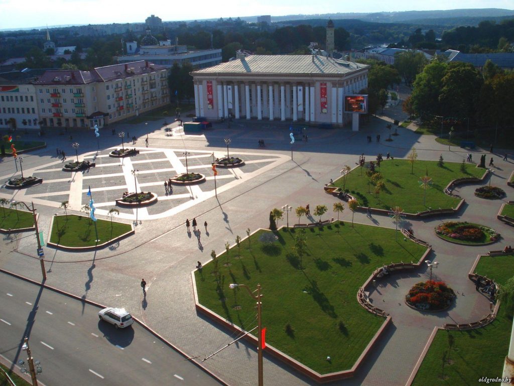Савецкая плошча ў Гродне стане цалкам турыстычнай