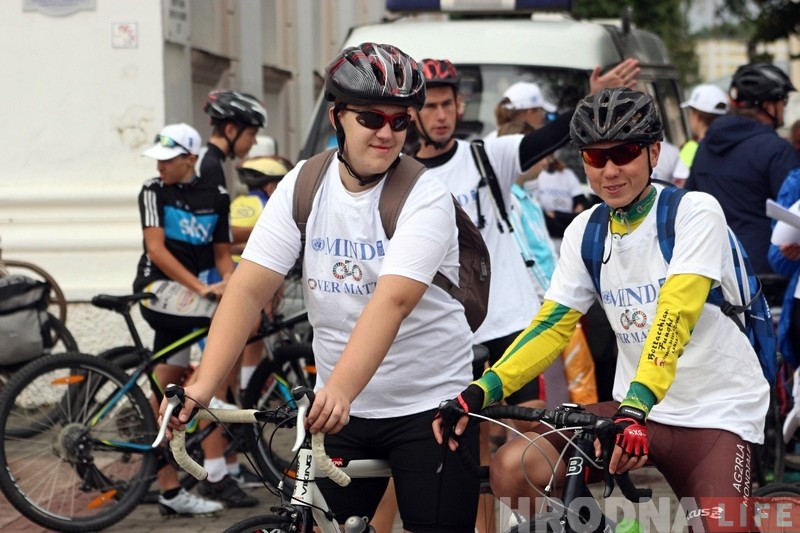 У Гродне стартаваў велапрабег у падтрымку Мэтаў устойлівага развіцця У Гродне стартаваў велапрабег у падтрымку Мэтаў устойлівага развіцця