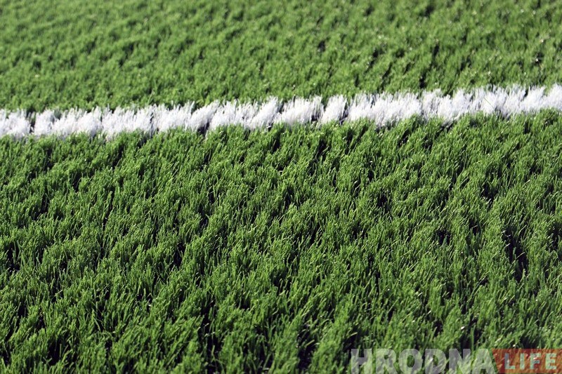 Новае футбольнае поле са штучным пакрыццём адкрыюць у кастрычніку ў Каложскім парку Новае футбольнае поле са штучным пакрыццём адкрыюць у кастрычніку ў Каложскім парку