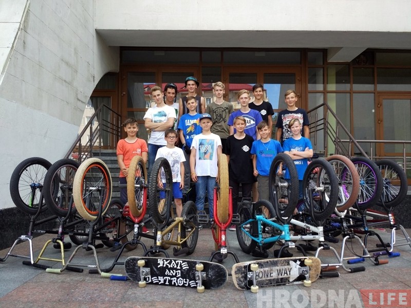 Аматары актыўнага адпачынку збіраюць подпісы за будаўніцтва ў Гродне скейт-парку