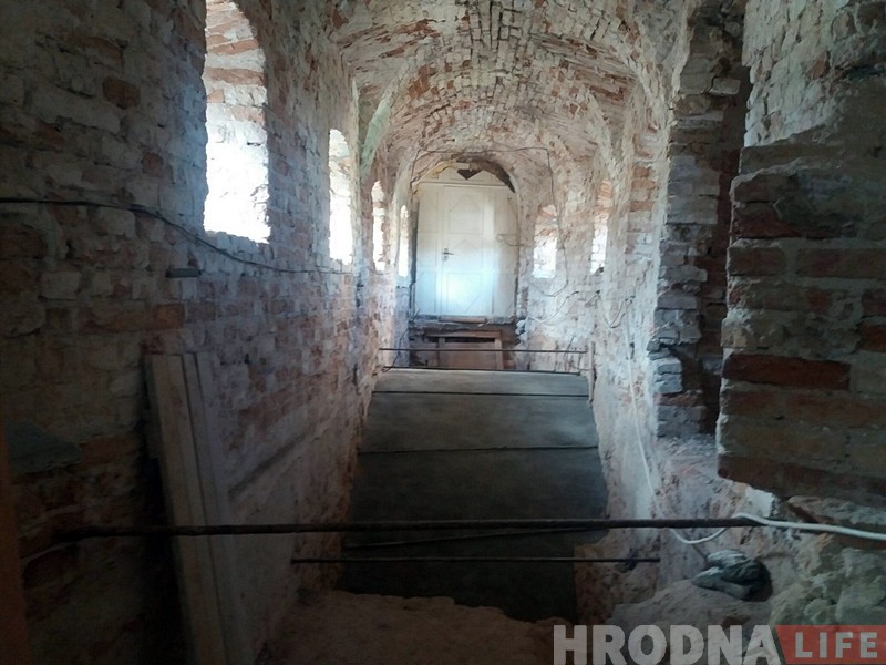 Знойдзеную падчас рэканструкцыі Старога замка фрэску могуць захаваць