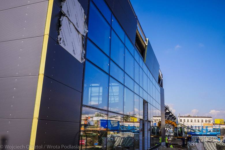 Новы вакзал у Беластоку будуюць у хуткім тэмпе: ён мае быць гатовы ўжо ў лістападзе Новы вакзал у Беластоку будуюць у хуткім тэмпе: ён мае быць гатовы ўжо ў лістападзе