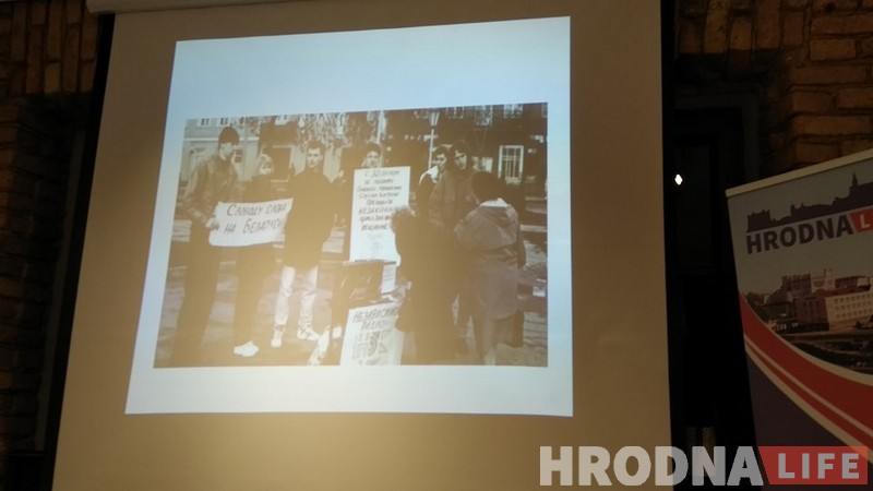 Вольны эфір праз дрот праваднога радыё. Гродзенцы з Нінай Палуцкай узгадалі пра першае незалежнае радыё рэгіёна