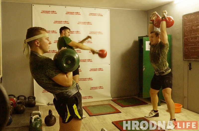 Піліце гіры, яны залатыя! Гродзенец стаў чэмпіёнам свету па гіравым спорце