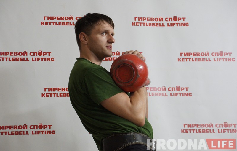 Піліце гіры, яны залатыя! Гродзенец стаў чэмпіёнам свету па гіравым спорце