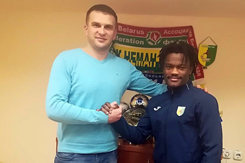 "Застаюся, бо "Нёман" даў мне час адаптавацца ў Еўропе". Абуна падпісаў новы кантракт з гродзенскай камандай