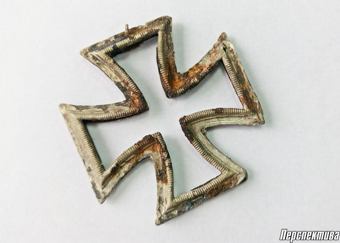 Гродзенскі рыбалоў вылавіў нямецкі ордэн Жалезны Крыж