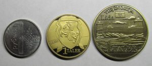 Нацбанк фэйкавай Вейшнорыі выпусціў у абарачэнне манеты