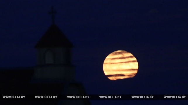 Суперпоўня ўзыйшла ўчора над Гродна