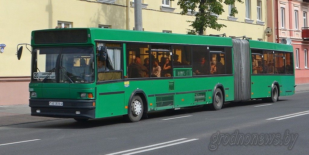 З 23 снежня ў Гродне зменяцца маршруты некаторых гарадскіх аўтобусаў