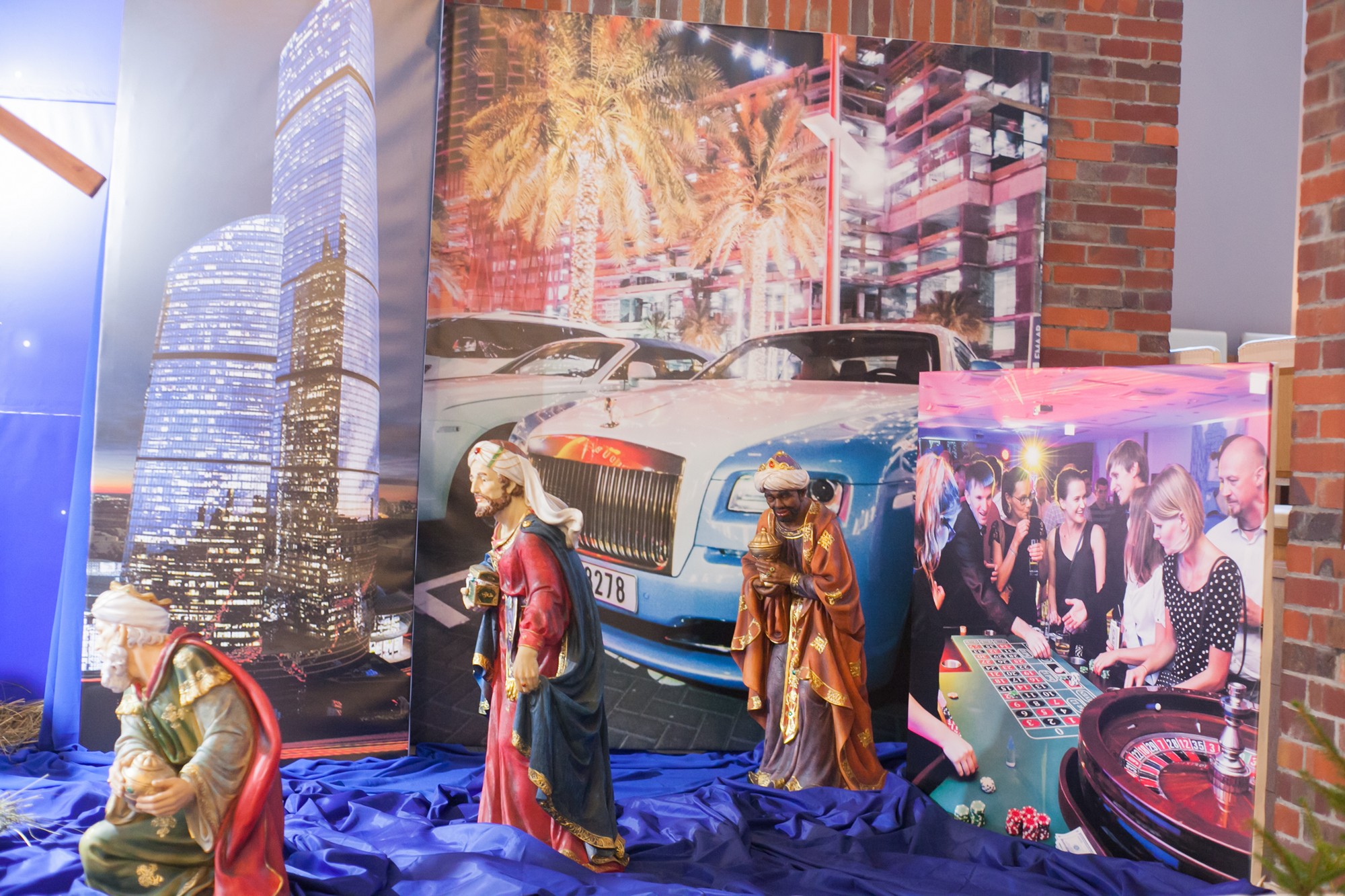 Цукеркі для Ісуса, Марыя і Іосіф сярод уцекачоў. Як калядныя шопкі набываюць рысы сучаснасці