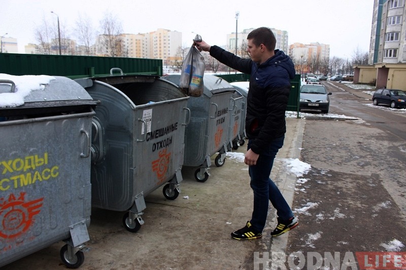 «Я Максім і я выношу смецце». Гродзенец хоча зрабіць бізнес на смецці «Я Максім і я выношу смецце». Гродзенец хоча зрабіць бізнес на смецці