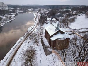 У Каложы скончыўся рамонт сцяны. Пачынаецца падрыхтоўка да рамонту ўнутры