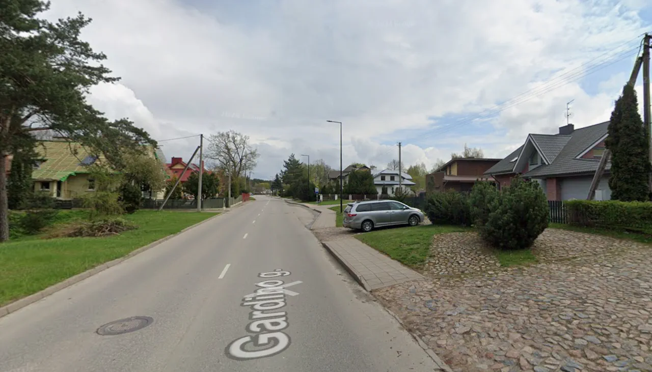 Улица Гродненская в Алитусе