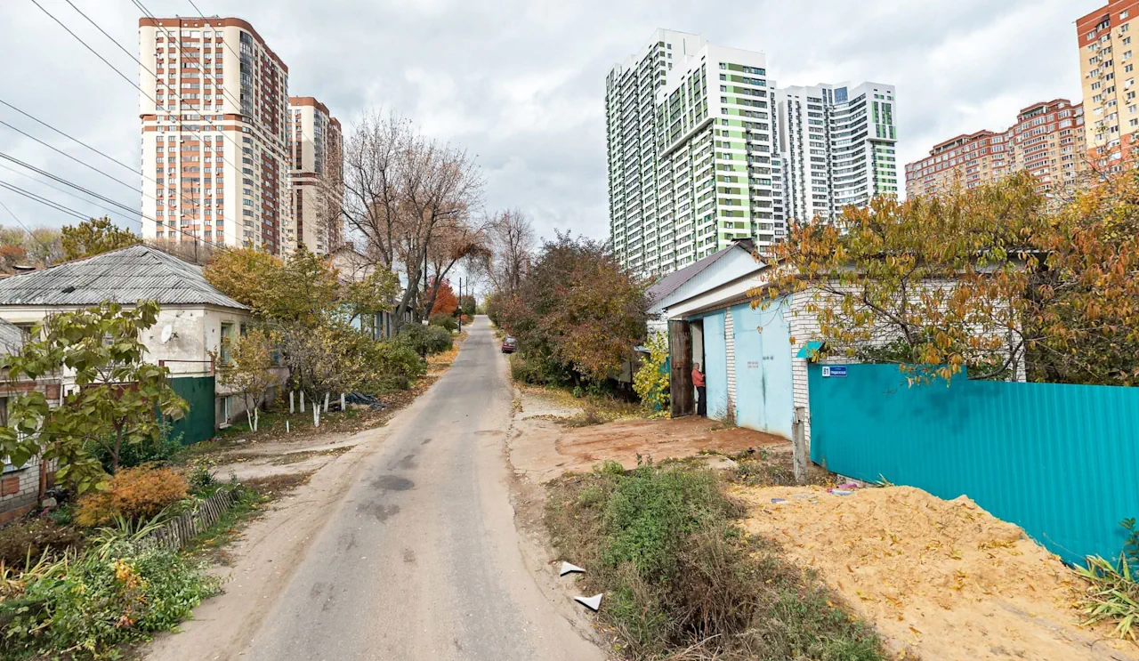 Вуліца Гродзенская ў Варонежы. Фота: Яндэкс Карты