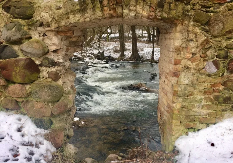 Мельница на Лососянке в 2017 году