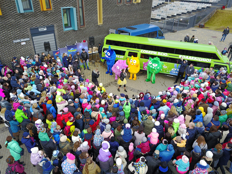 Гучная акцыя "Еўраопту" з бонсцікамі скончылася: колькі ўсяго раздалі ліпучак?