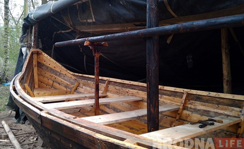 У першай гродзенскай ладдзі праблемы з рэгістрацыяй.  А ў  планах была Балтыка